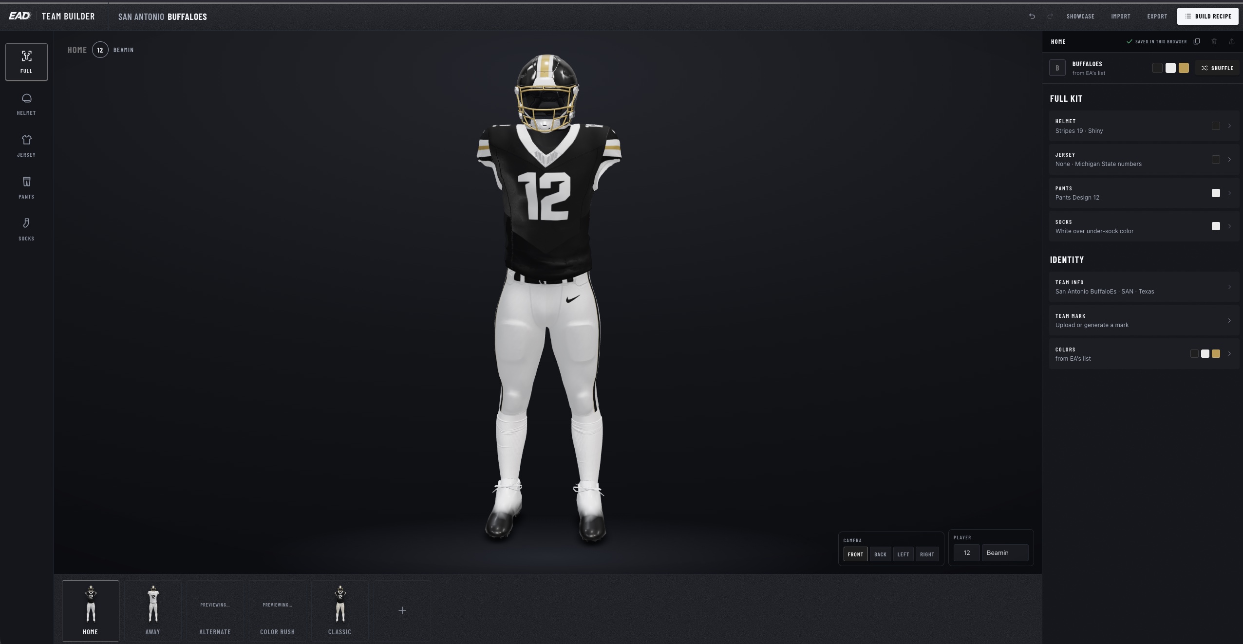 EAD Team Builder preview